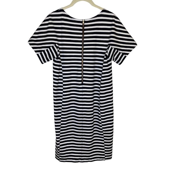J. Crew Striped Ponte Shift Dress, S - Picture 4 of 9